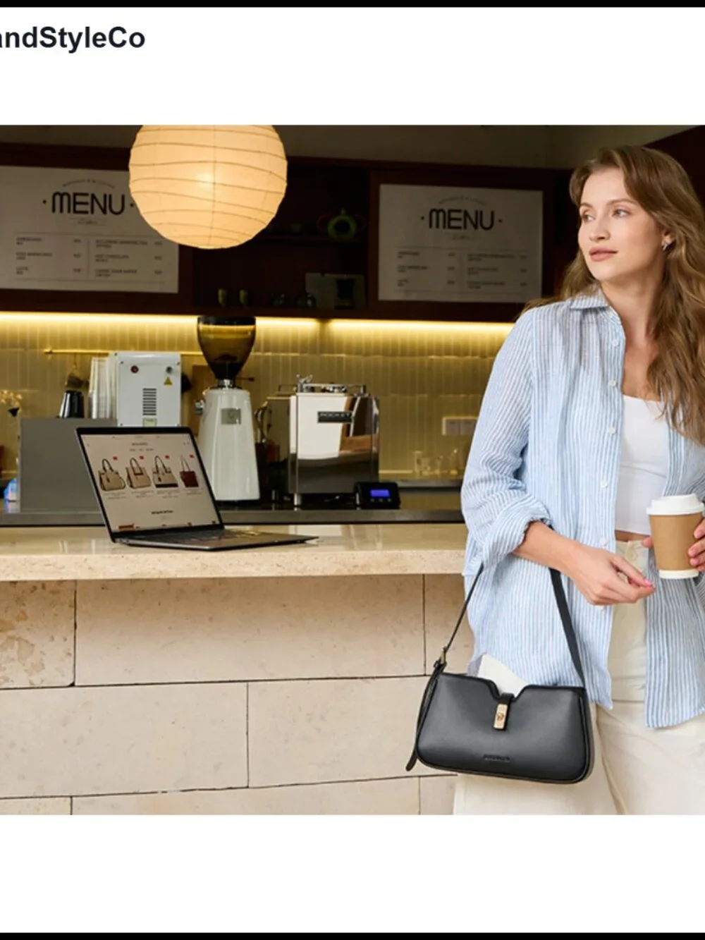 Women's Vegan Leather Shoulder Bag Hobo Purse Work Travel